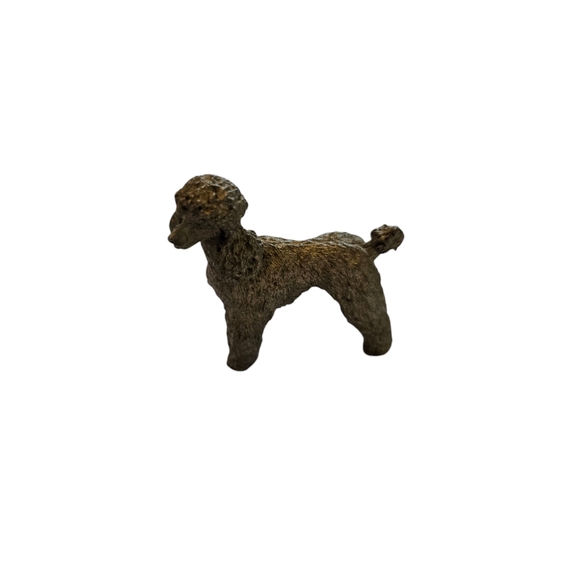 Spoontiques miniature pewter poodle dog figurine - Picture 2 of 4